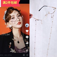 Thủy triều mới ảnh đỏ đạo cụ ảnh cưới ảnh phong cách Trung Quốc chủ đề trẻ em chụp ảnh đạo cụ kính khung - Kính khung kính không gọng