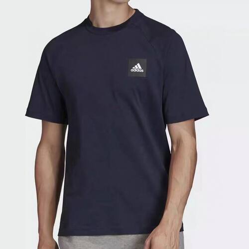 Adidas阿迪达斯男女春夏运动休闲纯棉简约短袖T恤FL4002