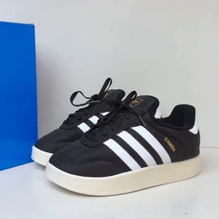 三叶草T头休闲运动板鞋 Adidas IH0267 保暖棉鞋 J冬季 SAMBA HOME