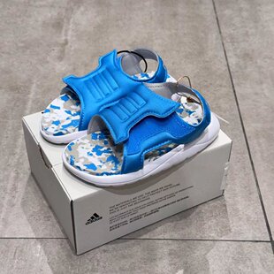 24码 运动透气魔术贴凉鞋 Adidas 小童经典 FY8861 阿迪达斯夏季 断码