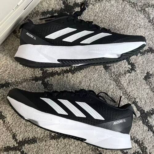 Adidas阿迪达斯男子透气运动训练专业马拉松竞速跑步鞋HQ1349