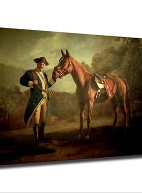 Tony Soprano  PieOMy Horse Canvas Art Poster Napoleon Style