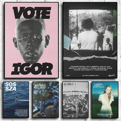 Music Album Star Tyler Room Canvas Posters Hip Hop Pictures