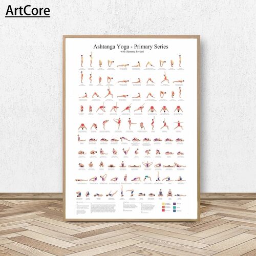 AshtangaPrimary系列瑜伽海报