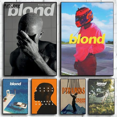 Frank Ocean Blond Album Prints Art Poster Pop Music Artists