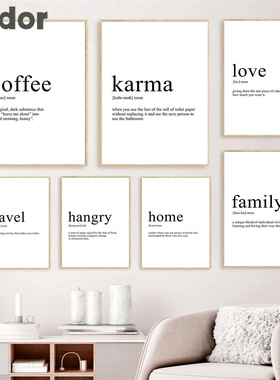 Home Mother Travel Love Family Definition Quotes Art Poster