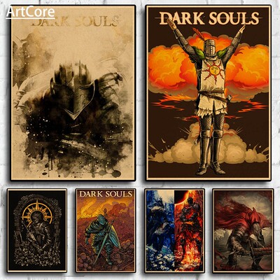 经典游戏海报《黑暗之魂3》装饰
