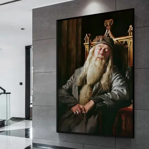 霍格沃茨教授睡眠魔法海报