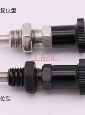 复位型旋钮柱塞 弹簧分度销ZSAN-M5,6,8,8L,10~,16,16LPXAN PXKN