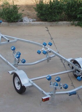 橡皮艇 冲锋舟 机动 艇拖车 玻璃钢艇 RIB艇摩托艇 580拖车