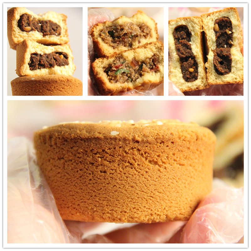 东北怀旧老式广东五仁月饼中秋送礼盒装手工酥皮豆沙广式大厚蛋皮