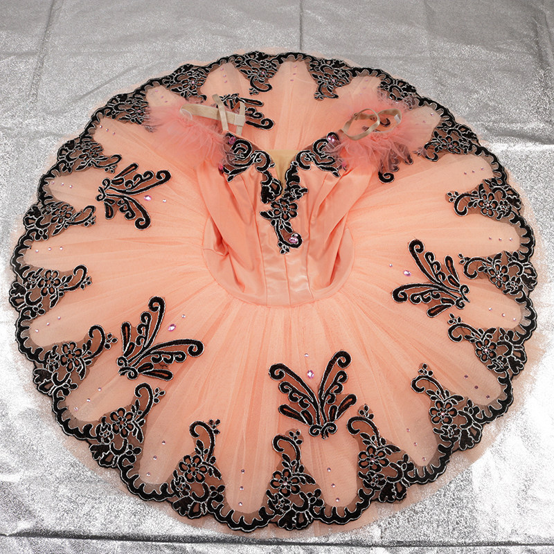 Akeylia 蕾舞裙tutu定制国际比赛群舞演出服7层盘裙儿童成人款