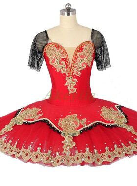 Jina dance 西班牙芭蕾舞裙量身定制专业演出国际比赛tutu网袖