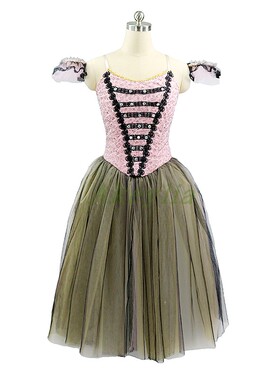 Jina dance 专业芭蕾舞浪漫长裙量身定制国际比赛表演出