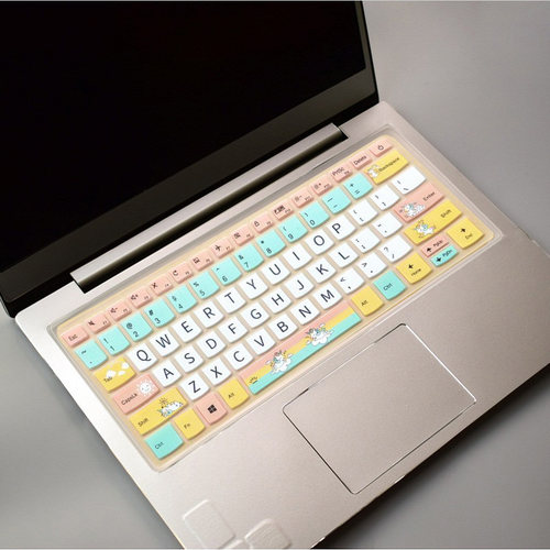 联想小新潮7000笔记本贴膜IdeaPad720s 14英寸电脑键盘保护膜卡通