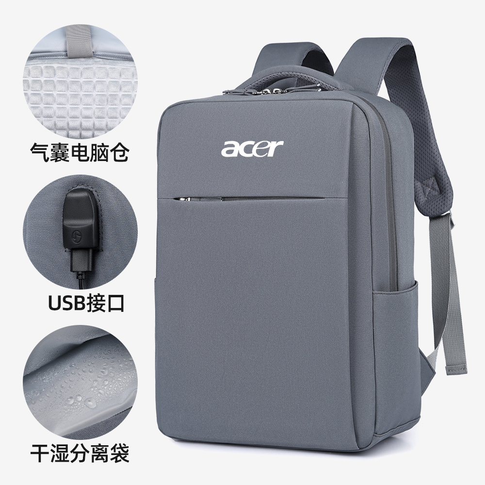 大容量防震防水双肩背包情侣包