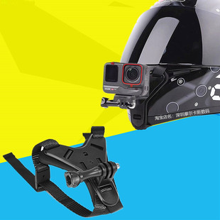 CA运动相机摩托头盔下巴支架固定绑带适合insta360 ACE pro2配件