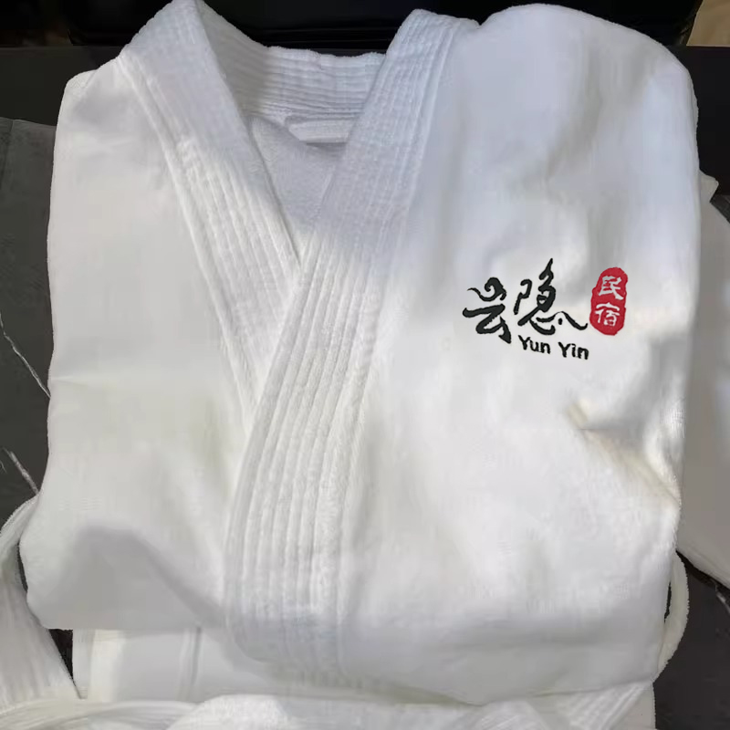 五星级酒店专用加厚毛巾料浴袍
