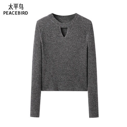太平鸟女装年秋冬款女性化套衫A3EEE414P