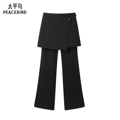 太平鸟年冬季新款品质两件套厨师裤A1GBE4457