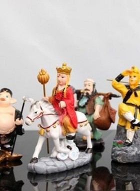 中式家居装饰品孙悟空手玩偶齐天大圣西游记树脂摆件工艺品