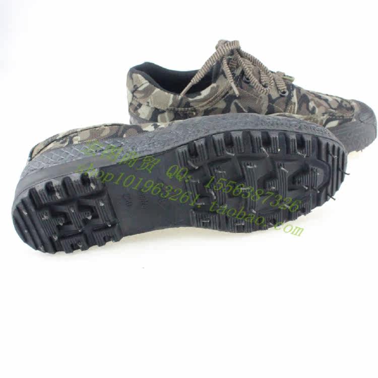 Boots militaires en toile - porter - Ref 1400148 Image 3