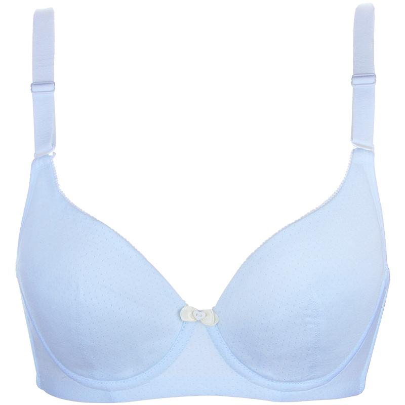 Yi Lanfen brand girl bra thin development period student underwear size ultra-thin gathering high school bra female