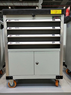 厂家直销德奥克4层抽屉移动工具车工具柜DOK-4手推车77.5*45*95cm