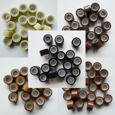 500颗 接发工具 硅胶扣 接发扣 羽毛接发环 驳发扣 接发平扣  5mm