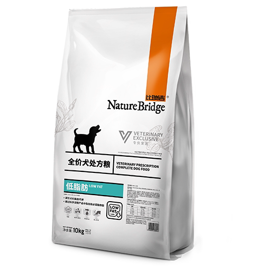比瑞吉全价犬处方粮干粮胰腺炎低脂易消化狗粮大包装10公斤40袋