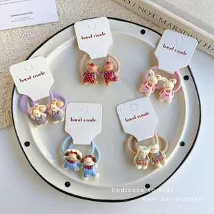 儿童可爱卡通发圈小女孩不伤发皮筋宝宝扎头发头绳女童发饰头饰新