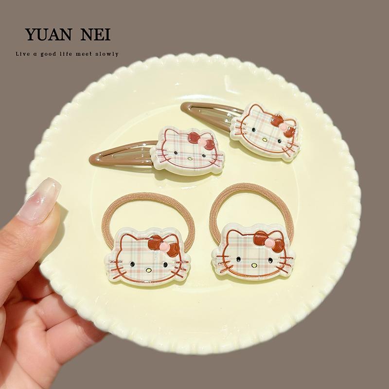 亚克力KT猫diy波点儿童头饰