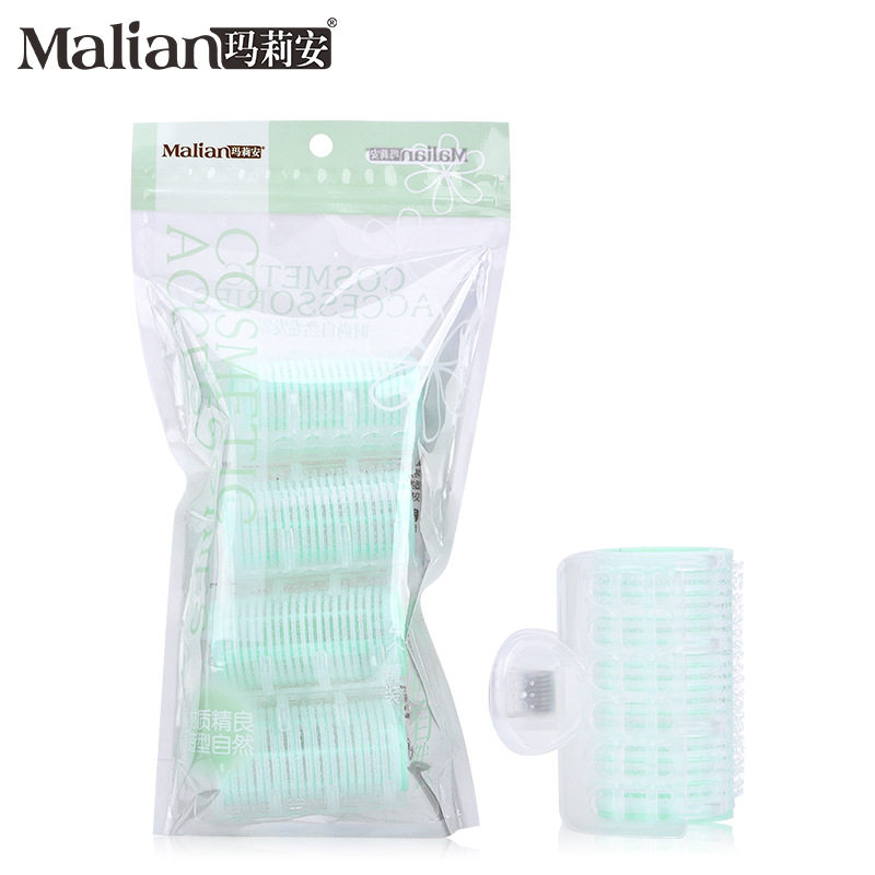 玛莉安空气刘海卷发蓬松不伤发卷发器塑料神器懒人内扣大卷夹4个