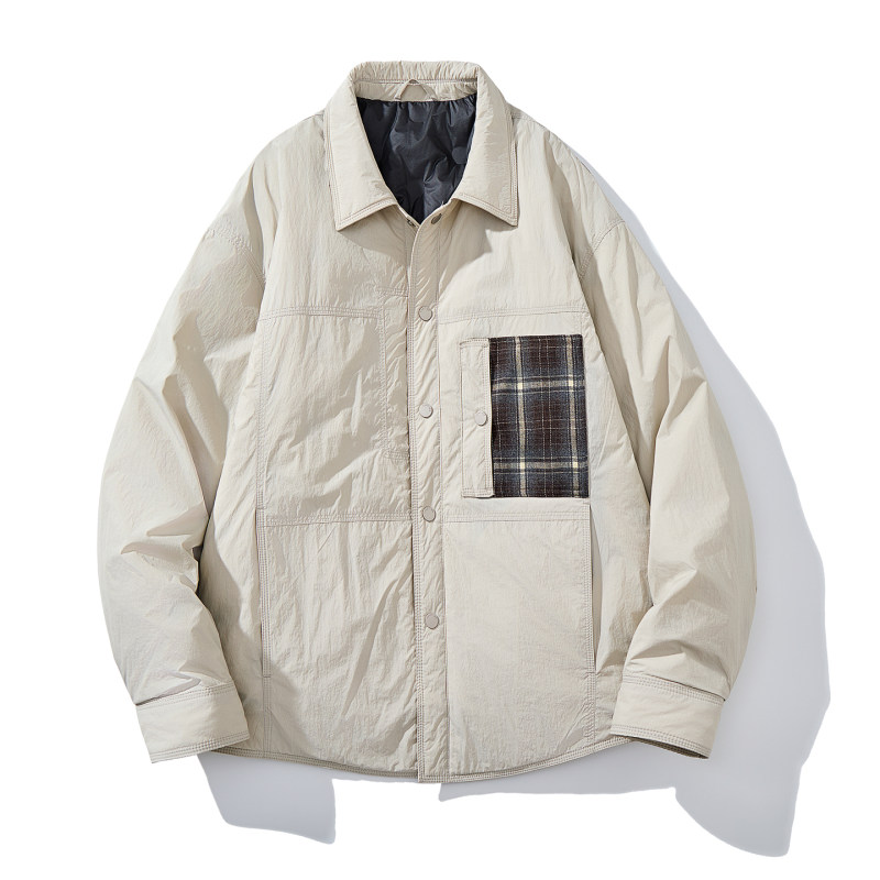 男士加厚中性休闲风羽绒服