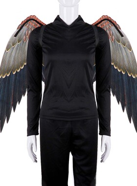 外贸万圣节mardi gras狂欢节成人派对化装舞会cosplay大翅膀道具