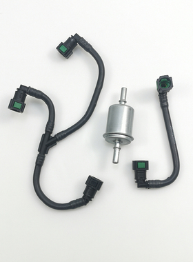 钱江贝纳利黄龙BJ600GS/TNT600/BN600/黄巡600高压油管汽滤芯改进