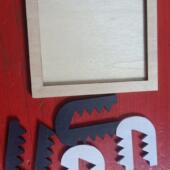 puzzle儿童生日礼物 echo 4片 木制 Raya 伤脑筋 回声 Box