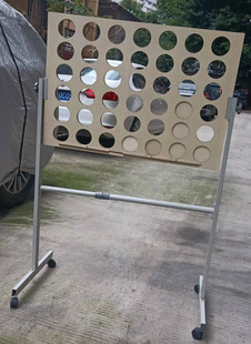 木制 立面四子棋 苹果棋 connect four 可以定制四连棋 木架铁架