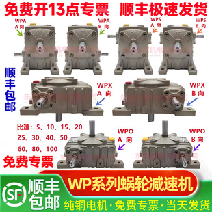 其立大洲浦惠SK HRONG 博牌 WPA/WPO/WPX/WPS蜗轮减速机
