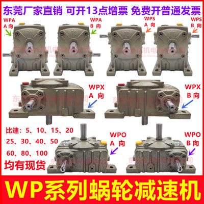 其立大洲浦惠SK HRONG 博牌 WPA/WPO/WPX/WPS蜗轮减速机