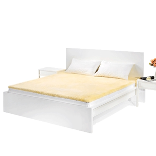 澳洲纯羊毛褥子床垫皮毛一体真皮羊毛垫子羊皮加厚保暖纯羊皮床褥