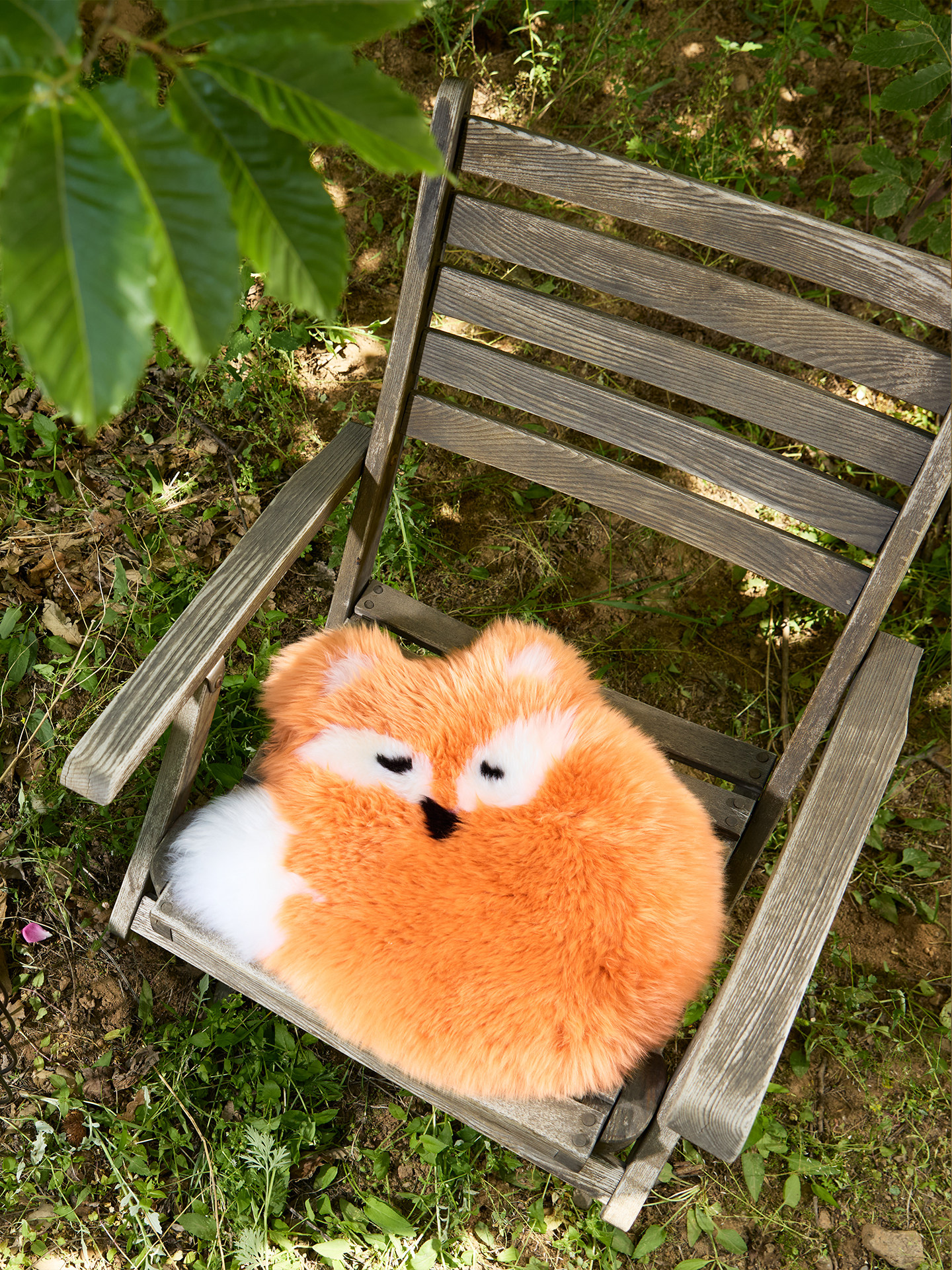 卡通狐狸羊毛圆形坐垫网红椅垫学生教室儿童家用榻榻米凳子座垫,居家布艺,椅垫,淘宝优惠券,粉丝福利购,淘宝优惠卷