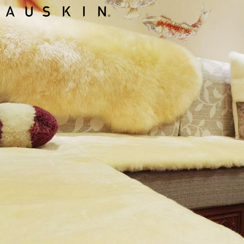 AUSKIN羊毛剪绒定制沙发坐垫
