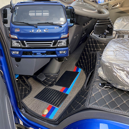 江淮骏铃V6国六帅铃Q6全包围脚垫