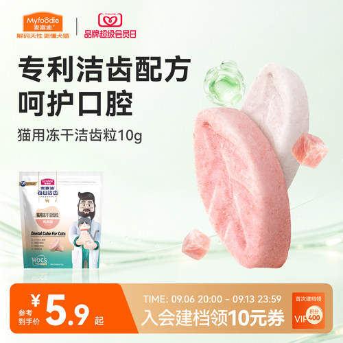猫咪磨牙洁齿清新口气呵护口腔