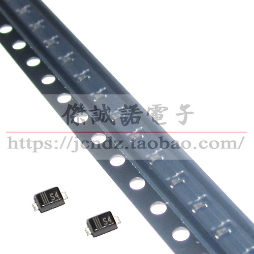 B5819WT肖特基二极管1N5819 印字S4 0603贴片SOD-523 50个
