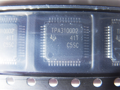 全新原装TPA3100D2PHPR【音频放大器IC AMP D STER21.8W 48HTQFP]