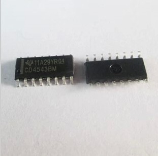 贴片 HEF4543 CD4543 CD4543BM SOP-16 显示器驱动芯片