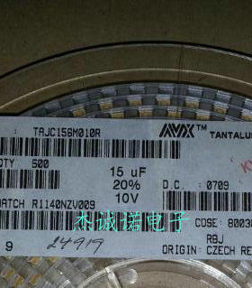 贴片钽电容 TAJC156M010R C 10V 15UF