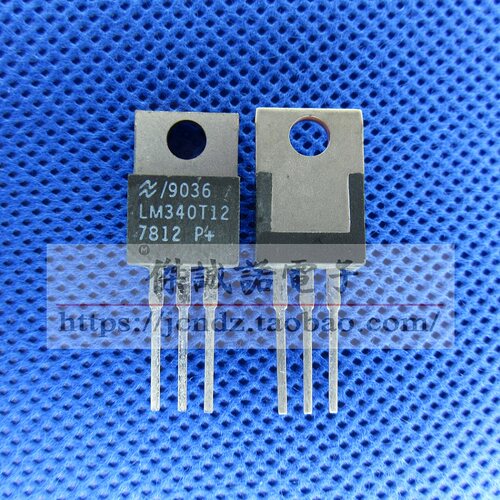 LM7812CT LM340T12 7812 TO-220 三端稳压器 原装进口